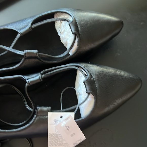NWT GAP Lace Up Ballet Flats Size 9.5 - Picture 8 of 10